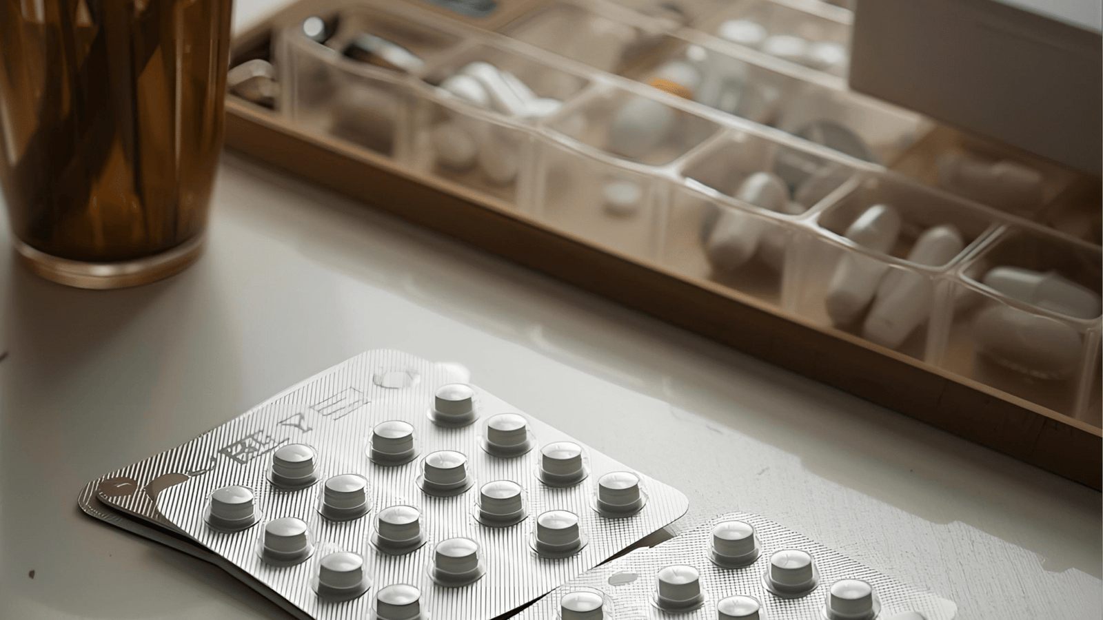 Medication and pill organiser